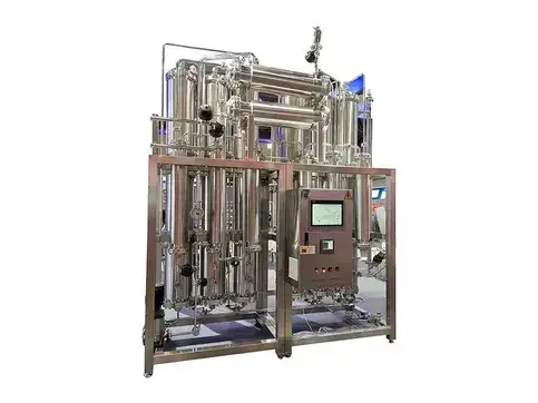Destilador de agua multiefecto
