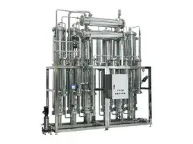 Destilador de agua multiefecto