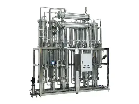 Destilador de agua multiefecto